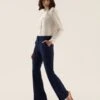 Anna Field Trousers - Dark Blue -Anna Field d808bf2ba11c4900af5bea62b497c263