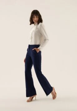 Anna Field Trousers - Dark Blue