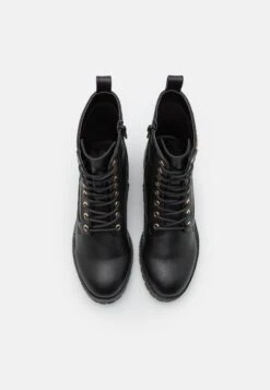 Lace-Up Ankle Boots - Black 13 Lace-Up Ankle Boots - Black -Anna Field d8a44c02dd8143e698bac79d3be3eb38