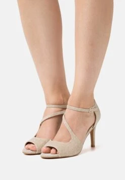 Anna Field High Heeled Sandals - Gold