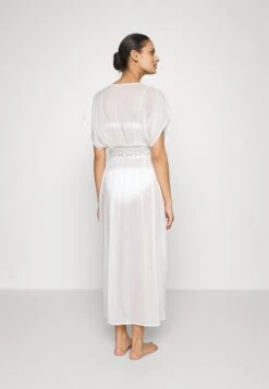 Anna Field Embroidered Cover Up/ 802 - Black - Beach Accessory - 001 - White -Anna Field dbadf91325544a1ca98f991a169e39ee