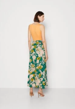 Anna Field Maxi Skirt - Dark Green/Multicoloured -Anna Field e1081ee8aa5e420b9d34197e5ba74cf4