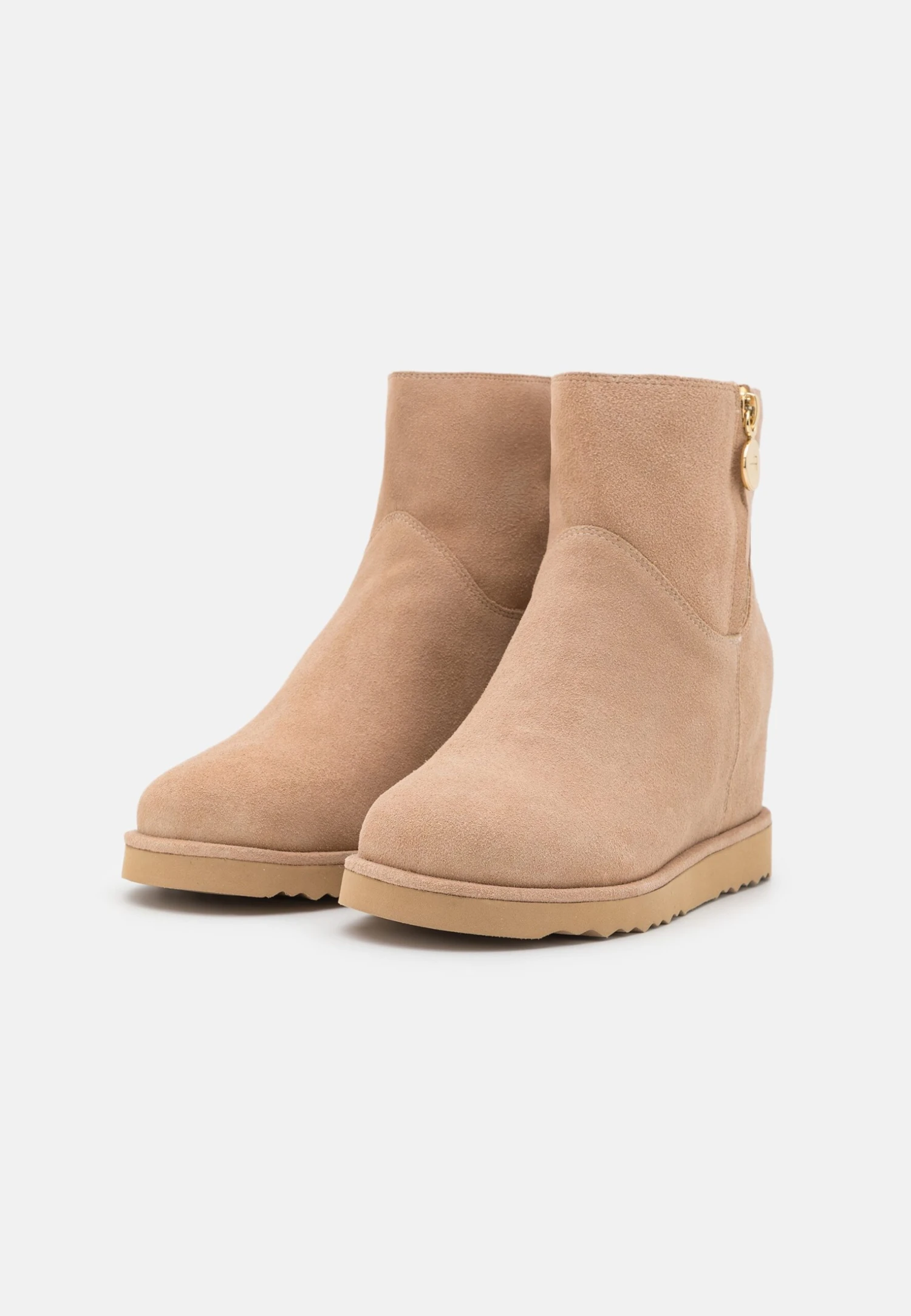 Anna Field Leather Winter Boot - Ankle Boots - Beige 5 Anna Field Leather Winter Boot - Ankle Boots - Beige - Image 3