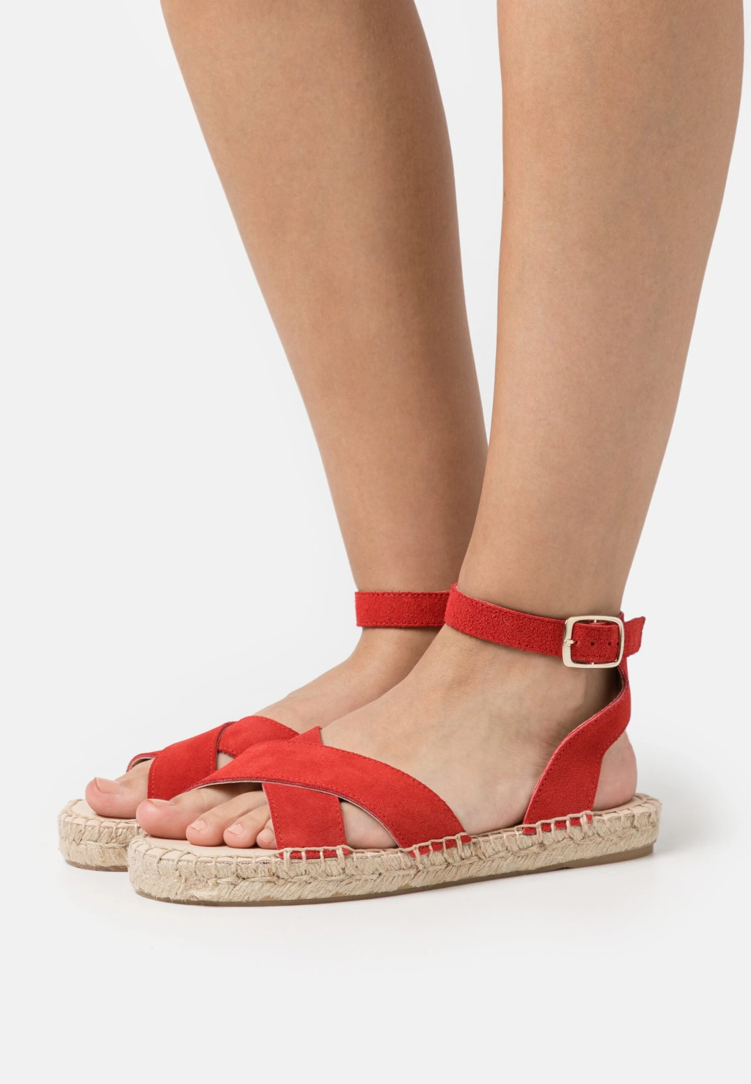 Anna Field Leather - Platform Sandals - Red 3 Anna Field Leather - Platform Sandals - Red