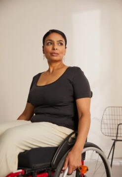 Anna Field Basic T-Shirt - Black