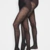 Anna Field 2 Pack - Tights - Black