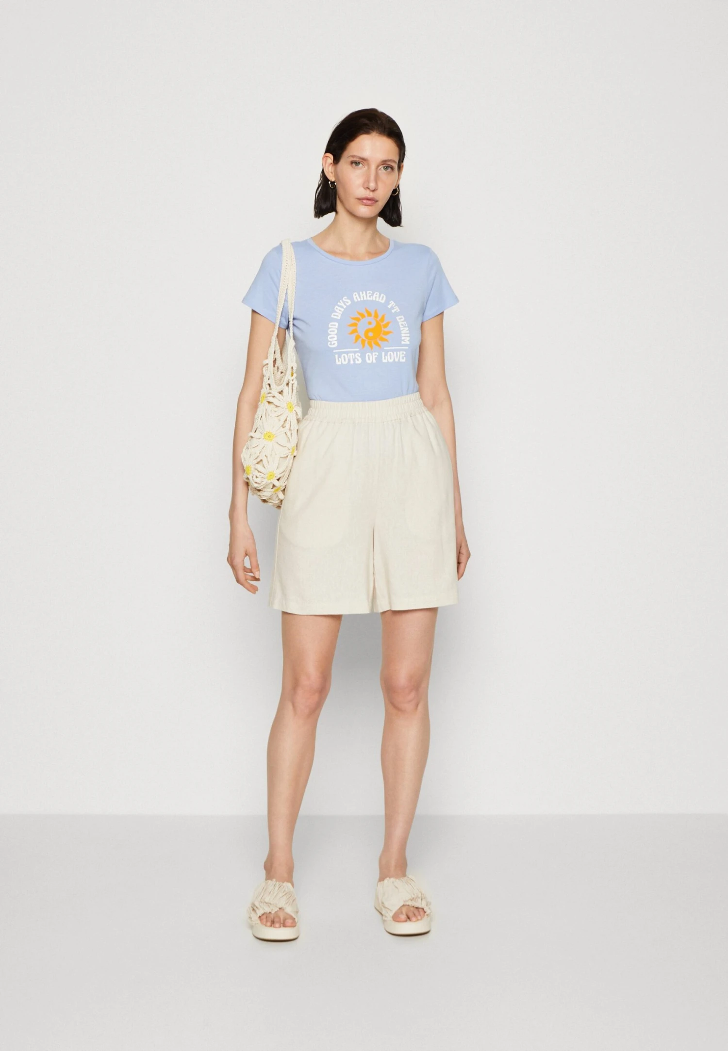 Anna Field Linen Mix - Shorts - Beige 4 Anna Field Linen Mix - Shorts - Beige - Image 2