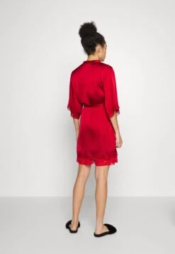 Anna Field Dressing Gown - Red -Anna Field f2d5beb726fd435aadc86e355494bee7
