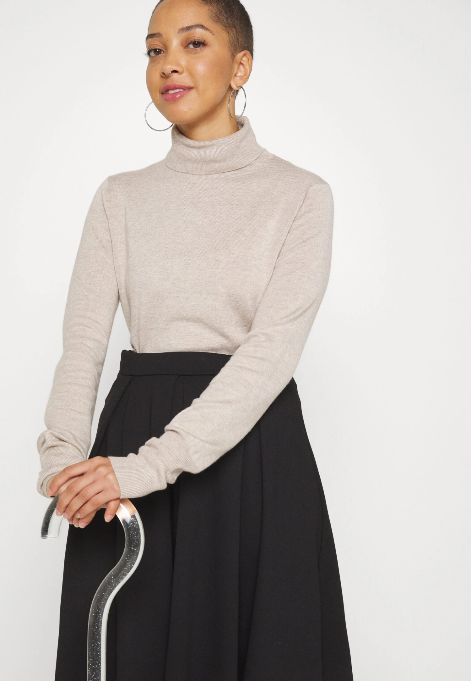 Anna Field Pleated Skirt - Black 8 Anna Field Pleated Skirt - Black - Image 6