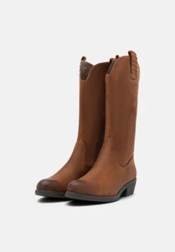 Anna Field Cowboy/Biker Boots - Brown 10 Anna Field Cowboy/Biker Boots - Brown -Anna Field f593e69d47a04ccabd1cb320dcee2262