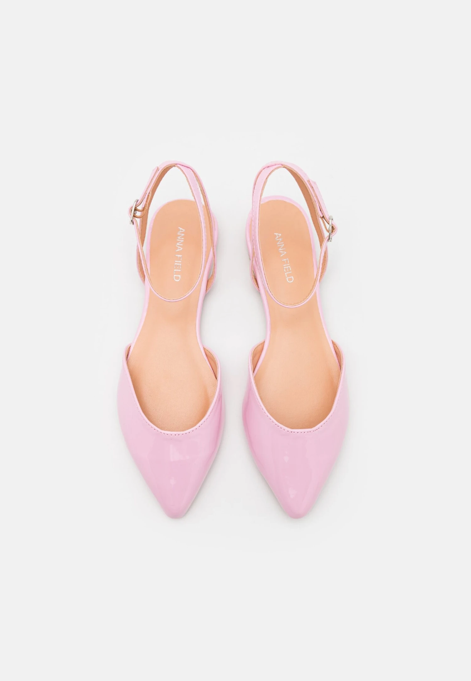 Anna Field Ankle Strap Ballet Pumps - Pink 8 Anna Field Ankle Strap Ballet Pumps - Pink - Image 6