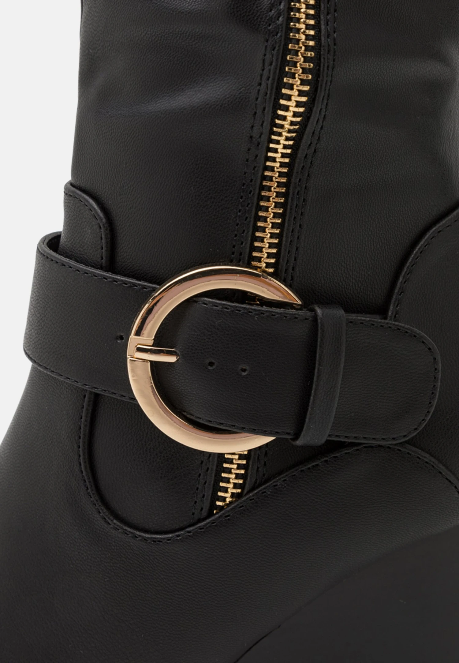 Anna Field Wedge Boots - Black 8 Anna Field Wedge Boots - Black - Image 6