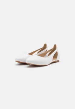 Leather- Ballet Pumps - White 10 Leather- Ballet Pumps - White -Anna Field fc1b647f76774086af04095b68fe2e03