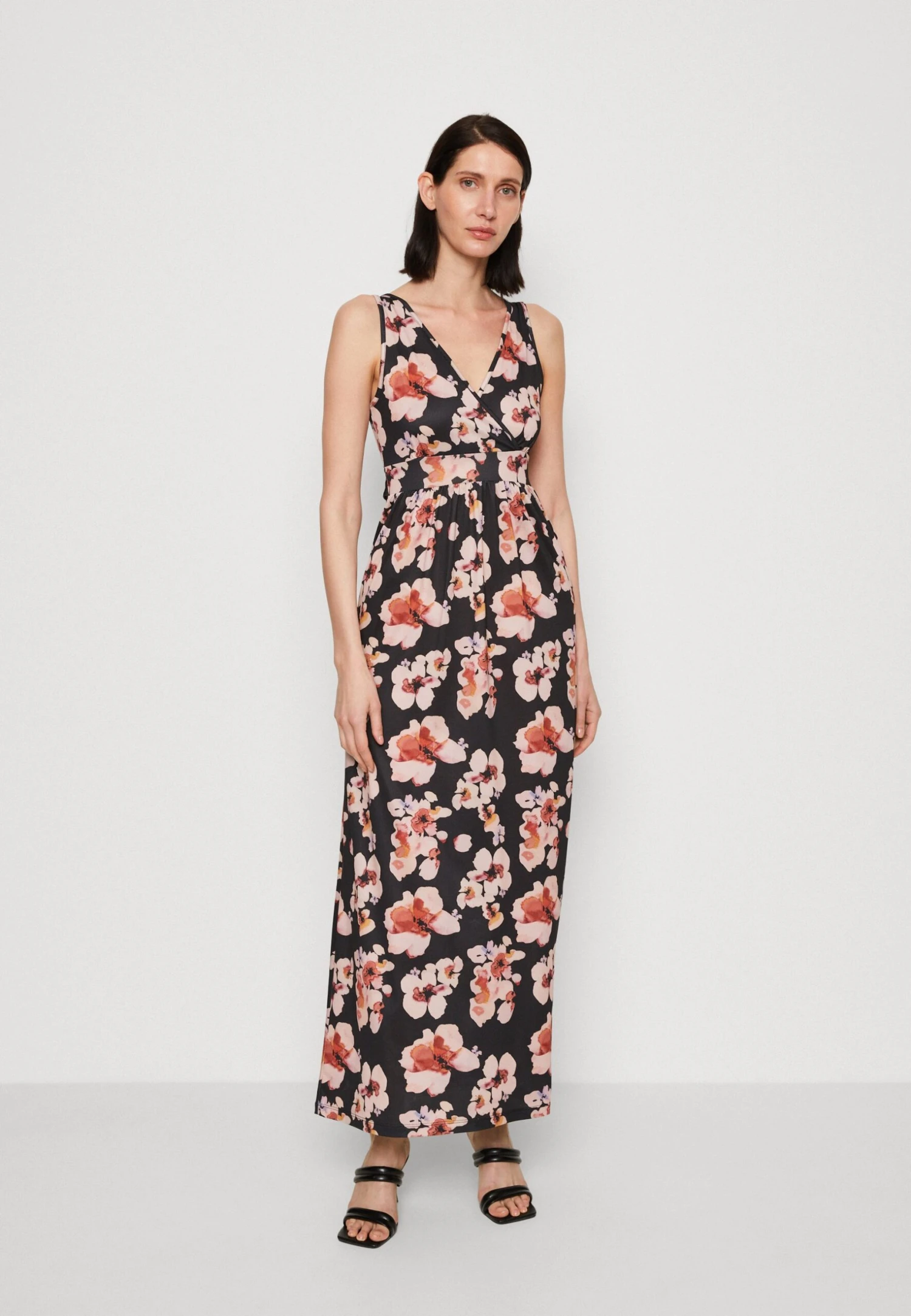 Anna Field Maxi Dress - Black/Pink/Multicoloured 5 Anna Field Maxi Dress - Black/Pink/Multicoloured - Image 3